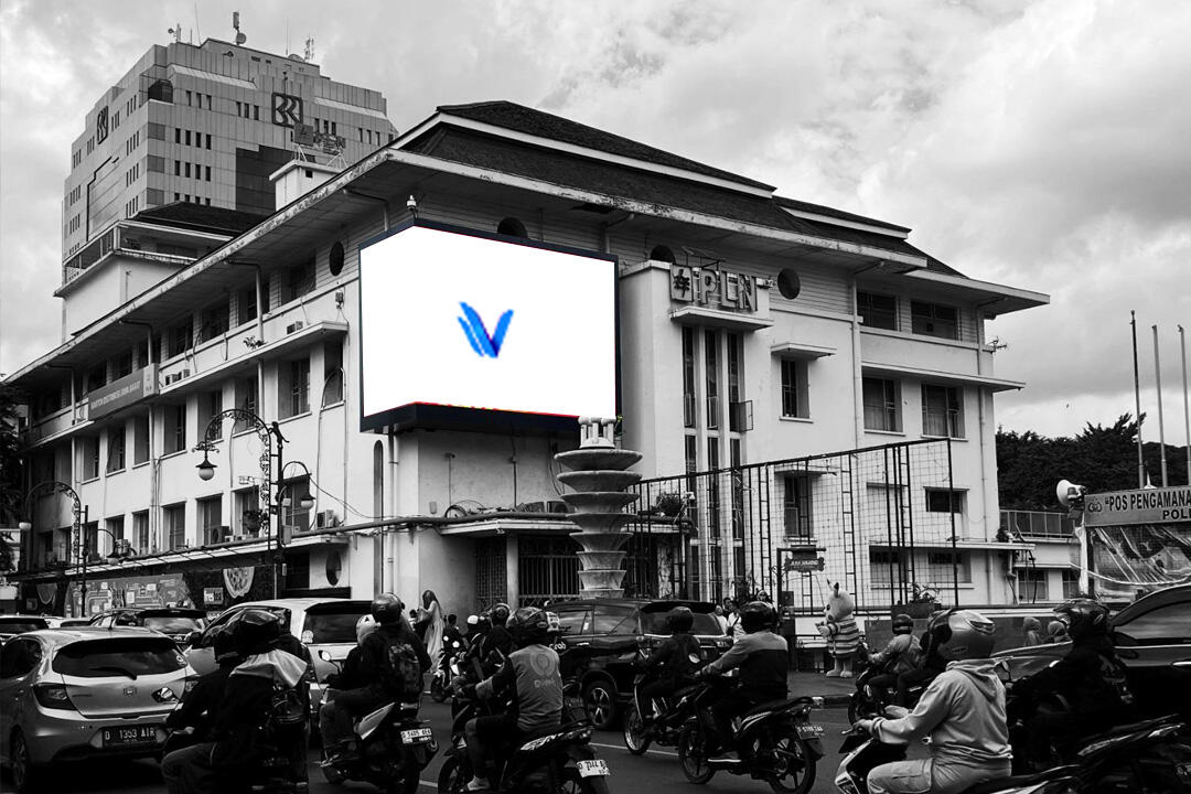 Videotron Jl. Asia Afrika, Bandung