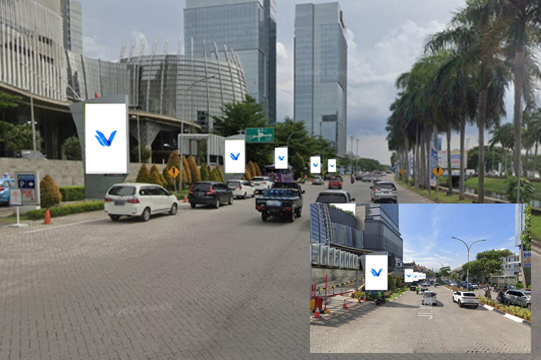 Videotron Pantai Indah Kapuk (PIK Avanue Mall), Jakarta Utara