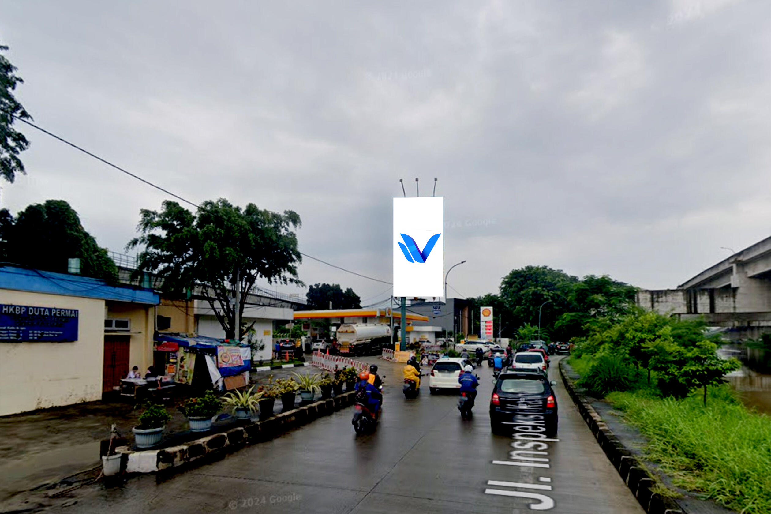 Billboard Jl. Arteri KH. Noer Alie (Depan Shell Kalimalang), Bekasi