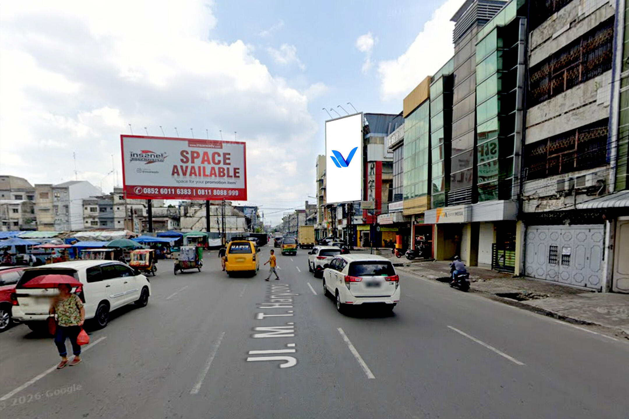 Billboard Jl. MT. Haryono Simp. Jl. Kawi, Medan