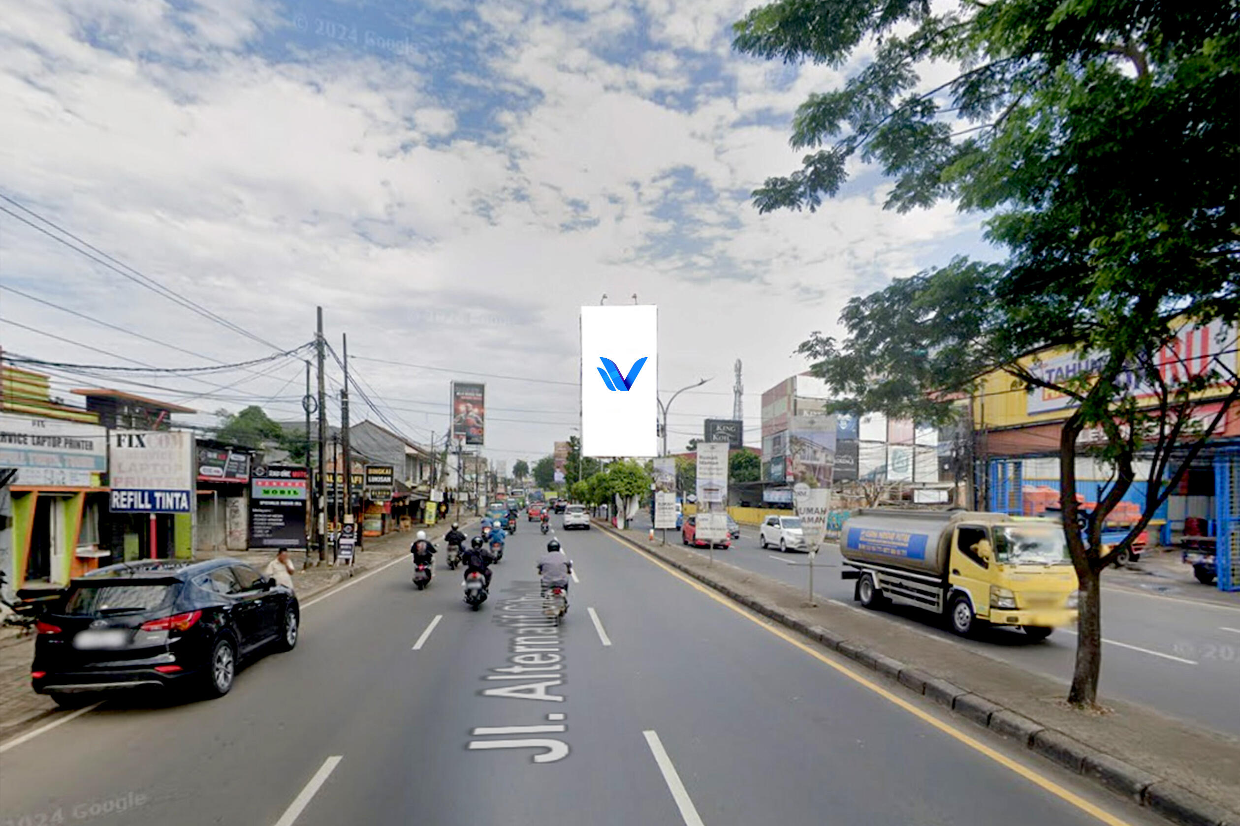 Billboard Jl. Alternatif Cibubur, Bekasi