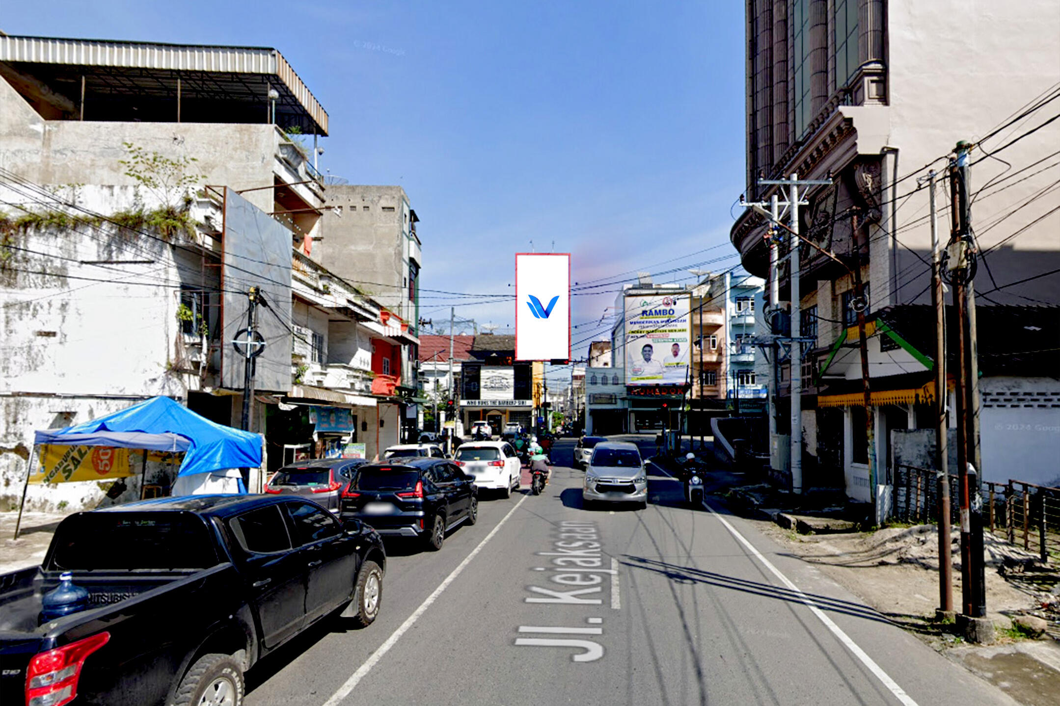 Billboard Jl. Kejaksaan Simp. S. Parman (Sir Salon), Medan