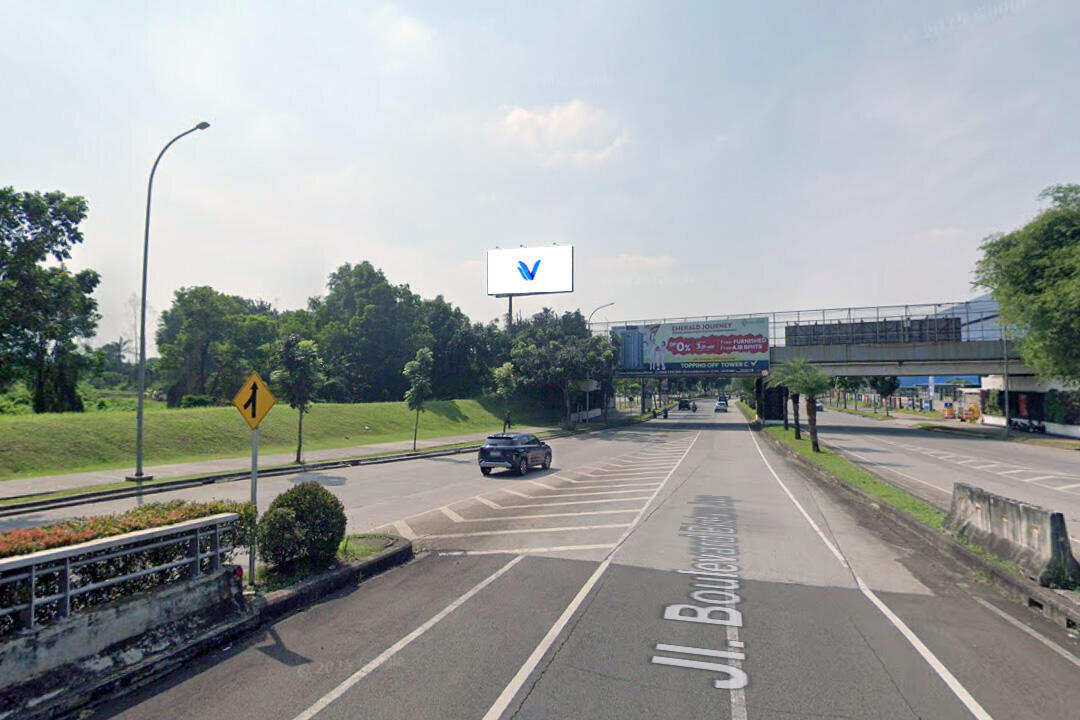 Billboard Jl. Boulevard Bintaro Jaya, Tangerang Selatan