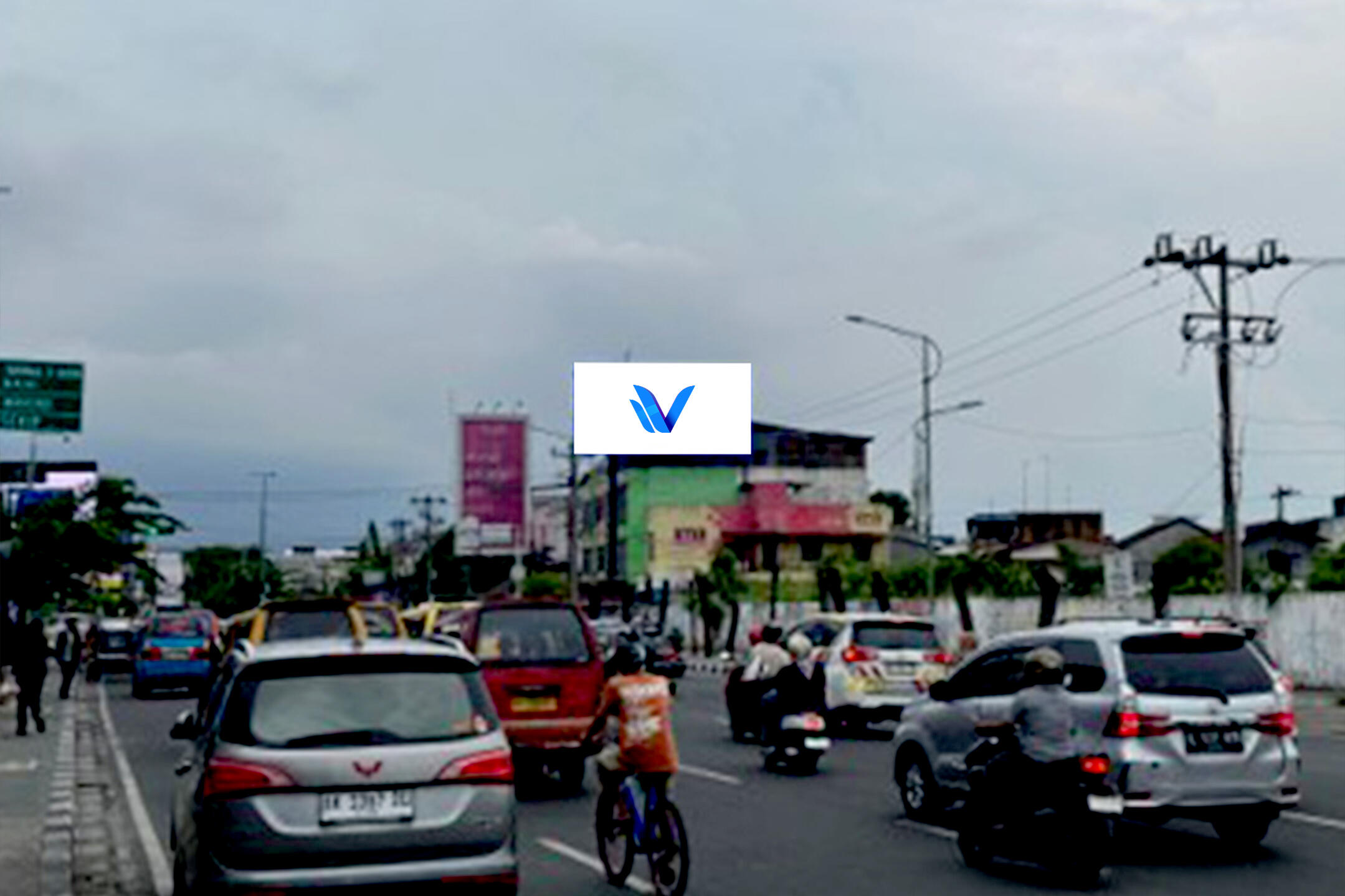 Videotron JL. Gatot Subroto sp Iskandar muda baru (Plaza Medan Fair ), Medan