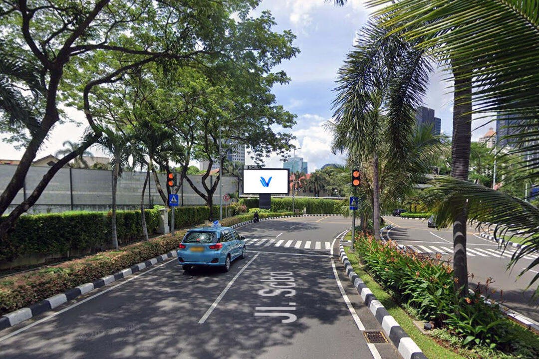 Videotron LED SCBD Lot 23 Jl. Jend. Sudirman, Jakarta Selatan