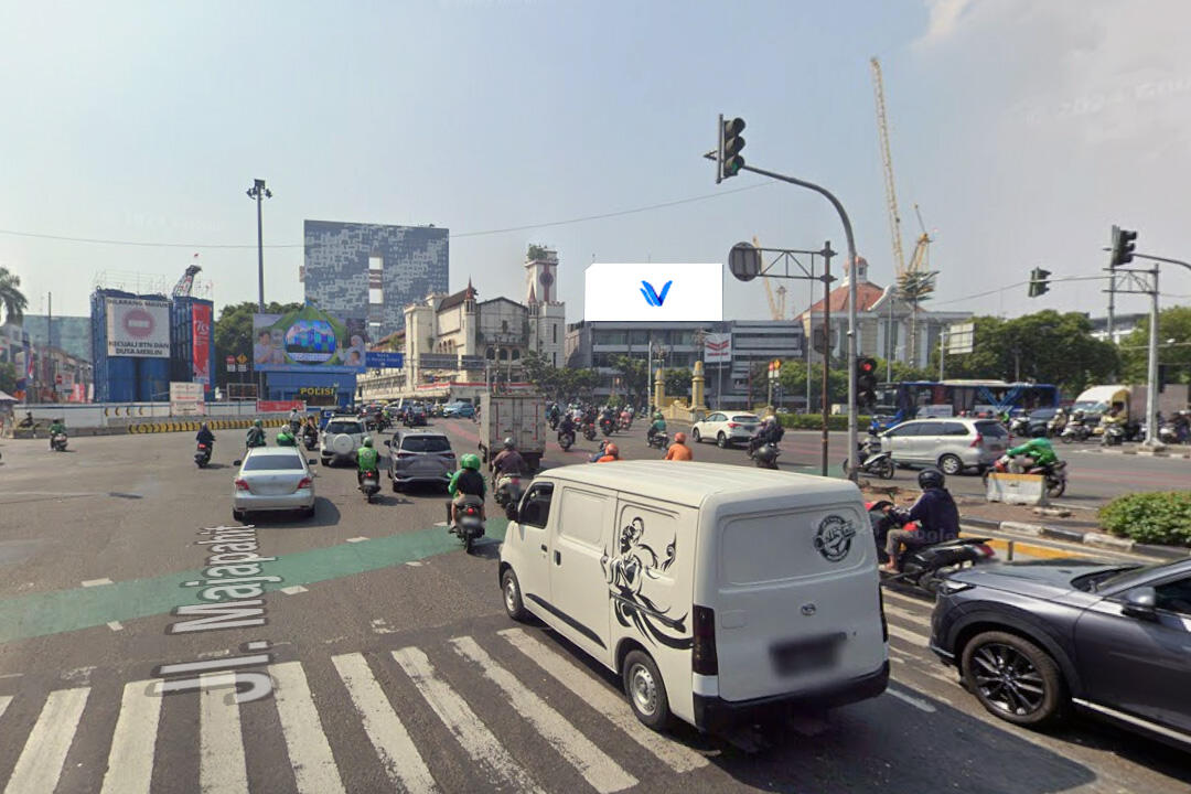 Videotron Jl. Ir. Juanda, Harmoni (Harmoni Intersection), Jakarta Pusat