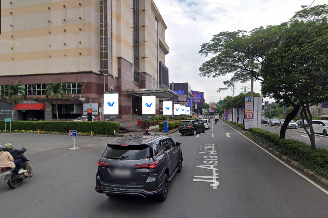 Videotron Jl. Asia Afrika (Senayan Trade Center), Jakarta Pusat