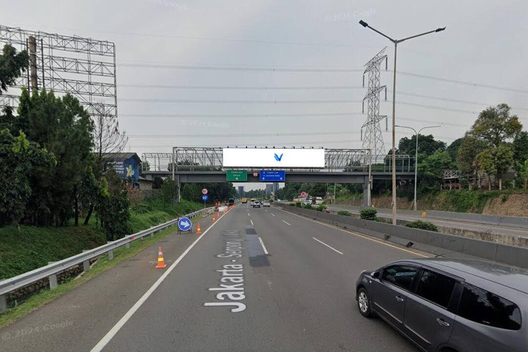 Billboard Jl. Jakarta - Serpong (JPO KM 07+200 B), Tangerang Selatan