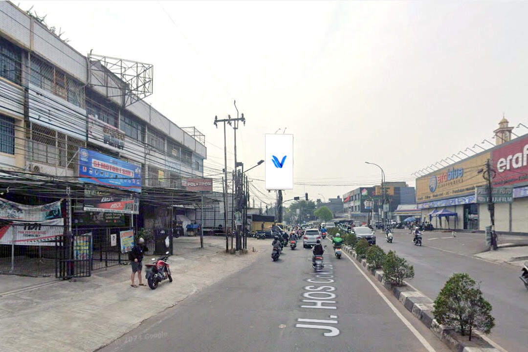 Billboard Jl. Hos Cokroaminoto Pertigaan H Mencong, Tangerang Kota