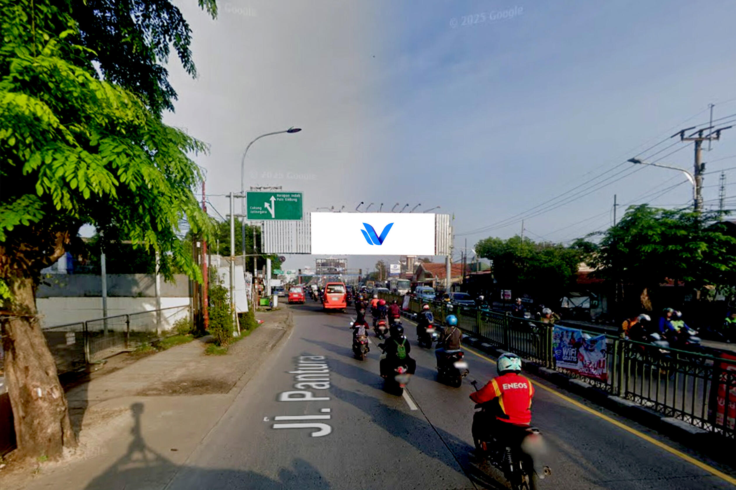 Billboard Jl. Sudirman - Kranji (Flyover Bekasi), Bekasi