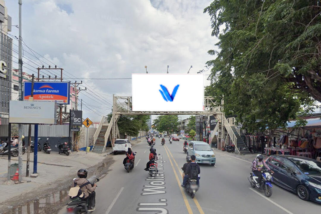 Billboard Jl. Wolter Monginsidi, Kota Palu (Depan Mall Tatura)