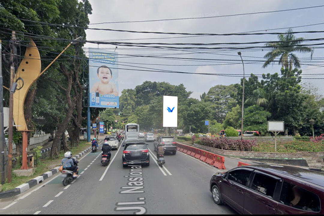 Billboard JL. Padjajaran (Taman Pangrango) seberang Lippo Plaza Keboen Raya, Bogor