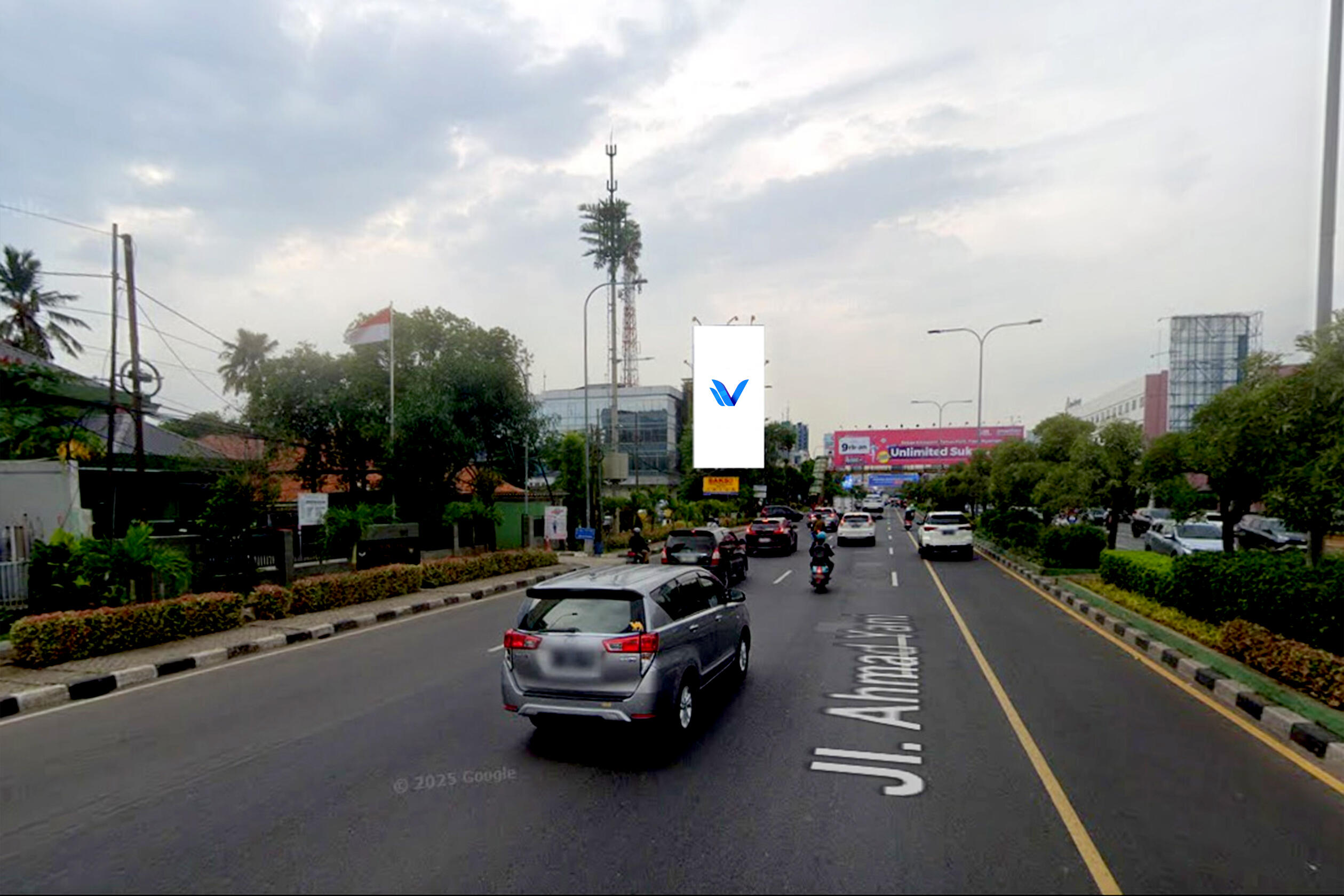Billboard JL. Ahmad Yani (Depan Bakso Lapangan Tembak Senayan), Bekasi
