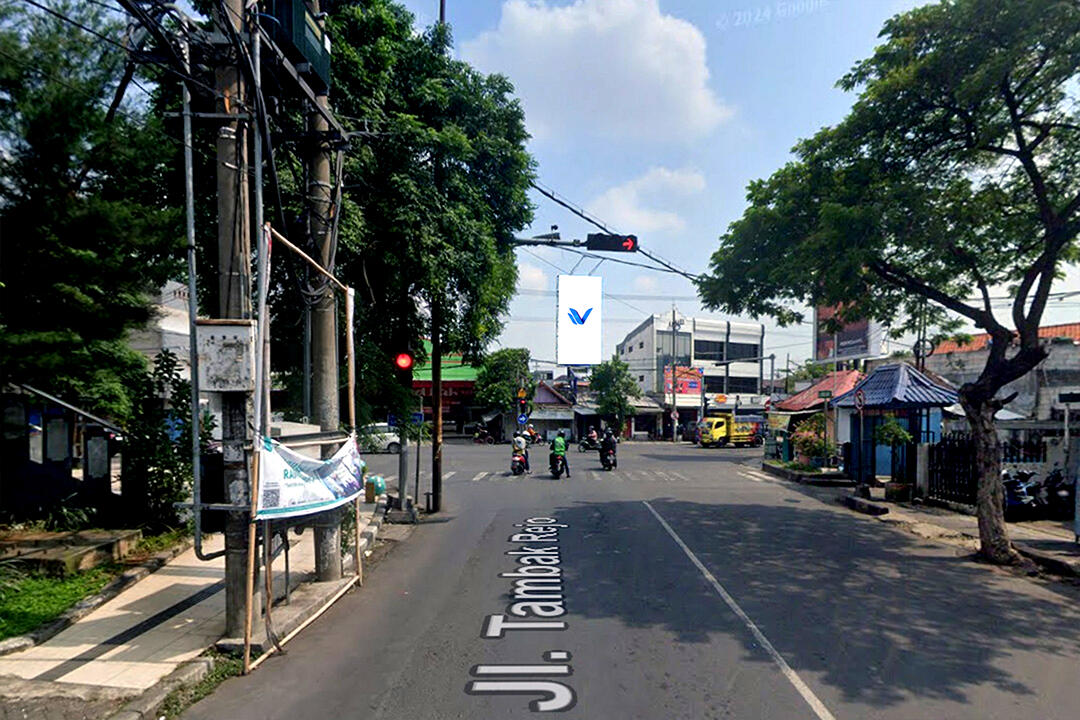 Billboard Pertigaan Jl. Kapas Krampung - Jl. Tambakrejo (KAZA CITY- PLAZA), Surabaya