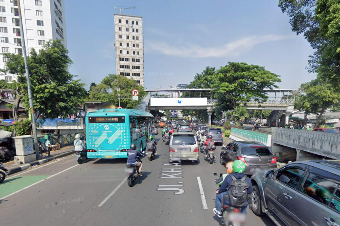 Billboard Jl. KH. Abdullah Syafei (JPO Tebet), Jakarta Selatan