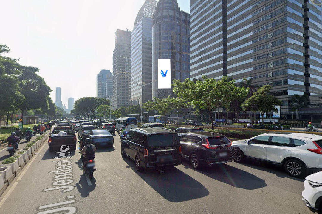 Videotron Jl. Jend. Sudirman (Menara Sudirman), Jakarta Pusat