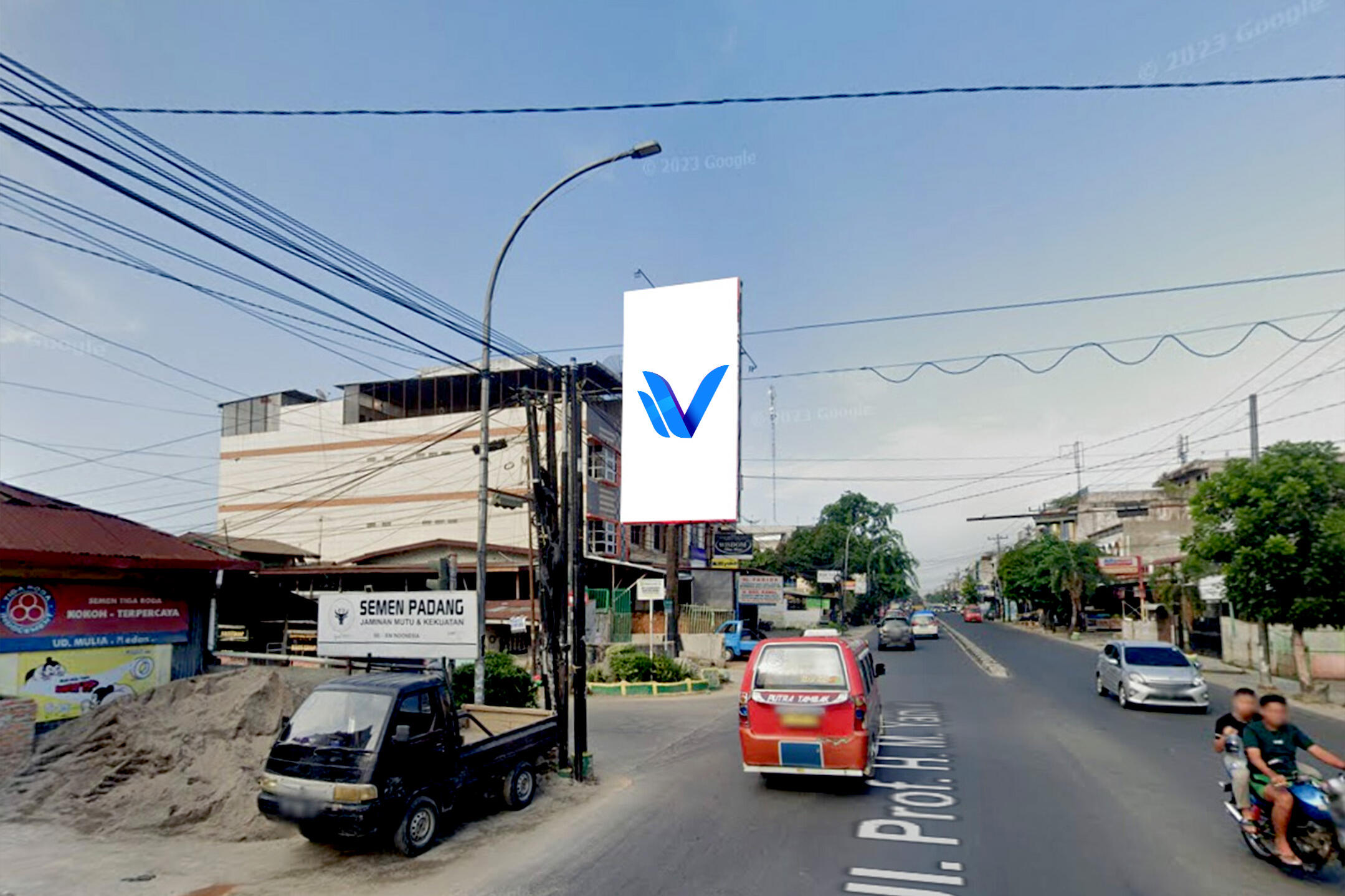 Billboard Jl. HM. Yasmin Simp. Jl. Sentosa Baru, Medan