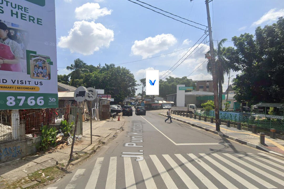 Billboard Jl. Puri Kembangan - Pasar Puri Indah, Jakarta Barat