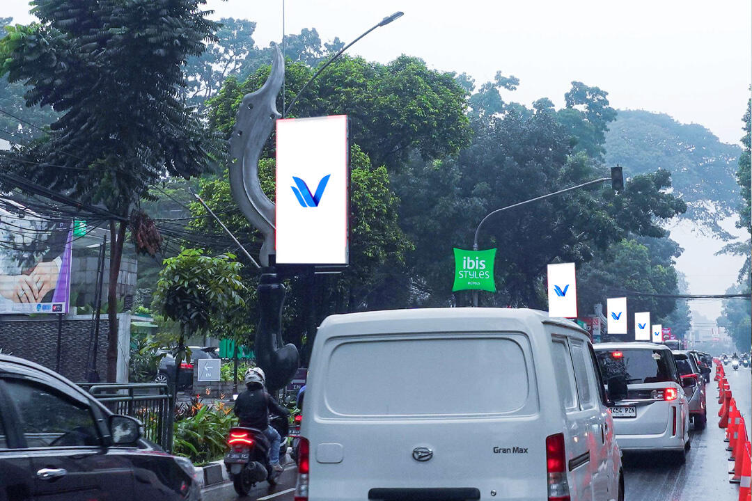 Videotron LED VIDEOTRON Ornamen Kujang, Bogor