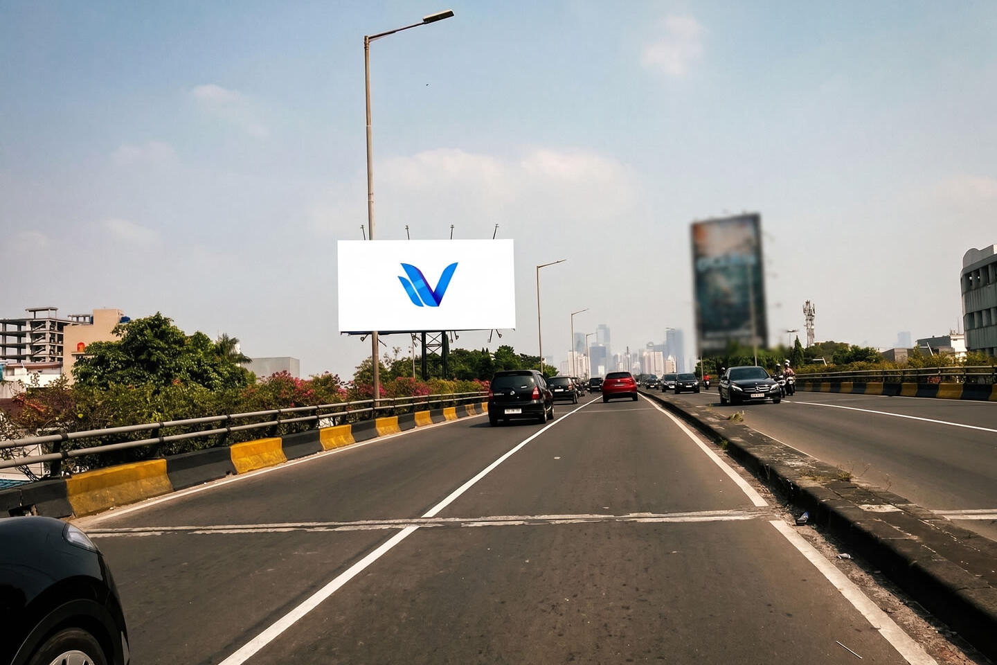 Billboard Flyover Kampung Melayu, Jakarta Timur