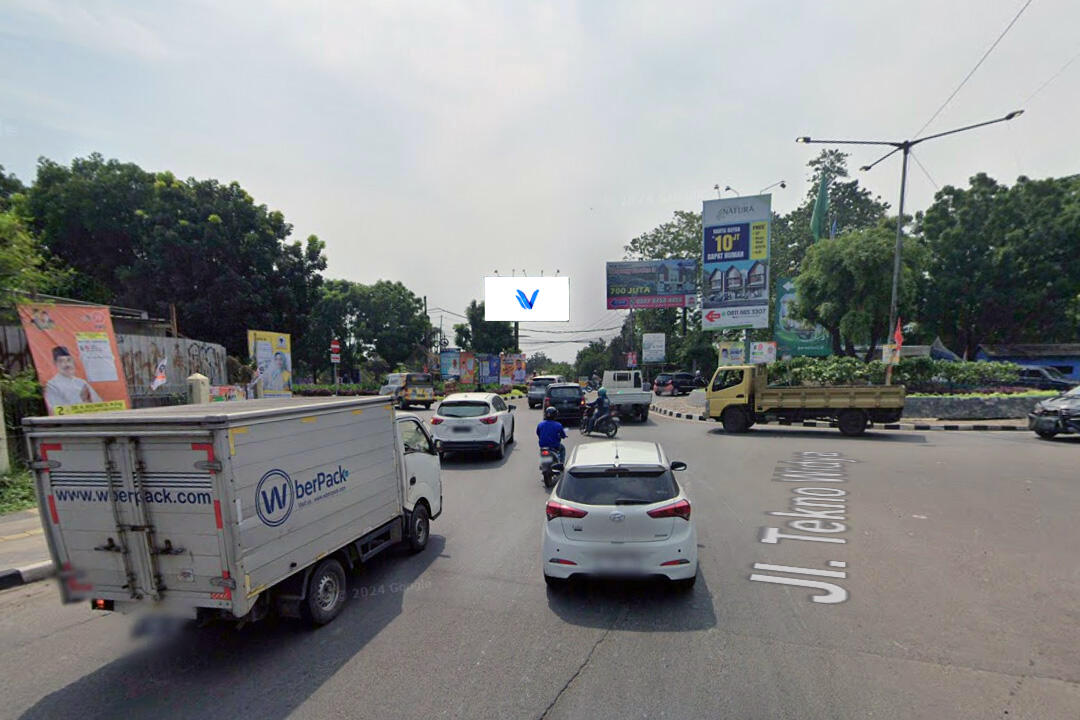 Billboard Jl. Raya Serpong, Tangerang Selatan