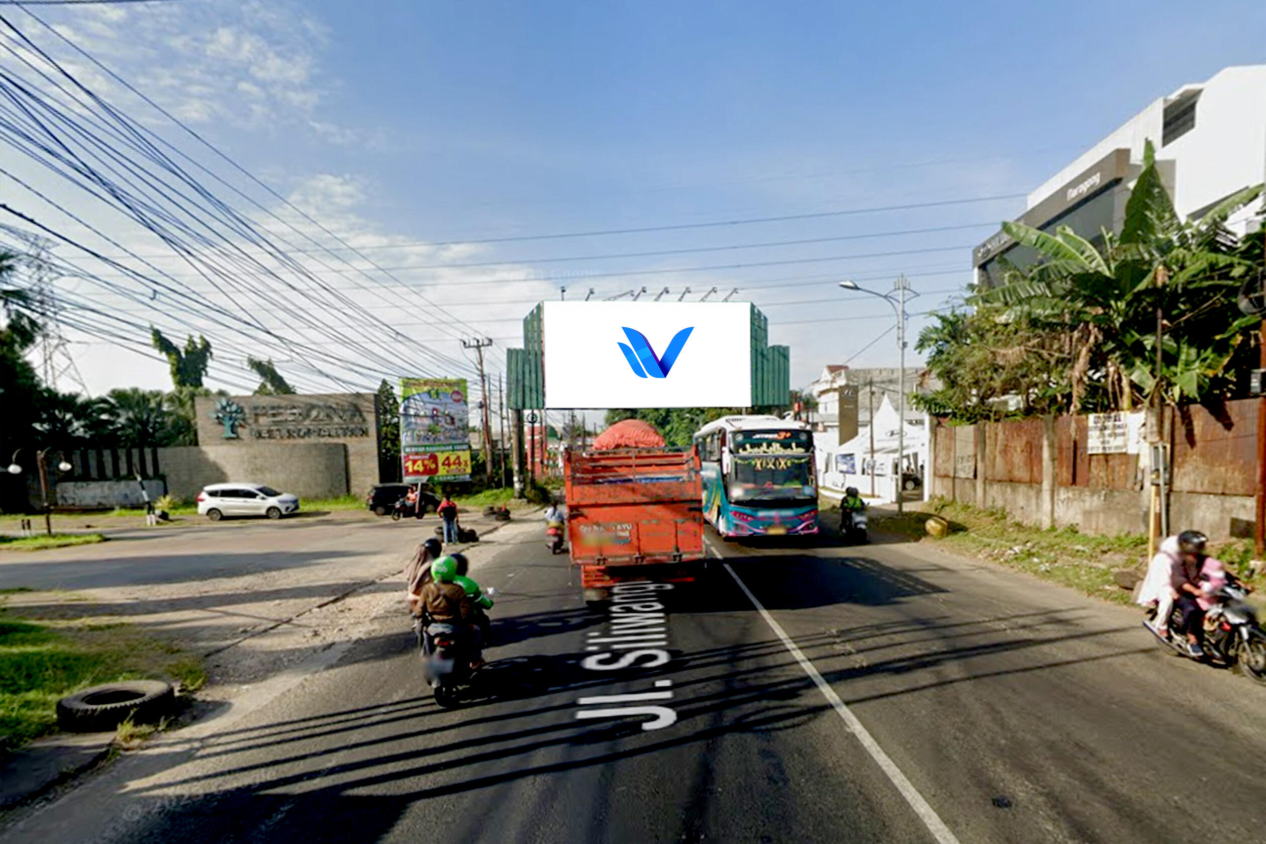Billboard JL. Siliwangi - Narogong, Rawalumbu, Bekasi