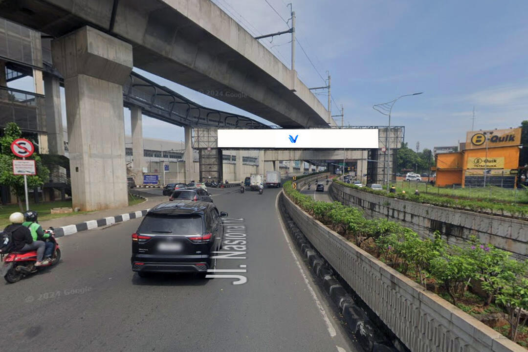 Videotron Jl. Lebak Bulus Raya (LED LEBAK BULUS STATION STAND ALONE SET 3), Jakarta Selatan