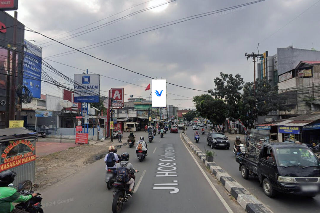 Billboard Jl. Hos Cokroaminoto, Tangerang Kota