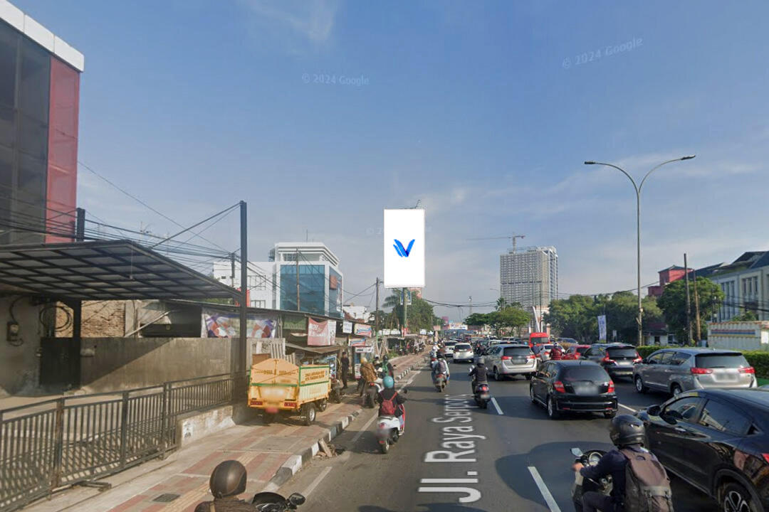 Billboard Jl. Raya Serpong, Tangerang Selatan