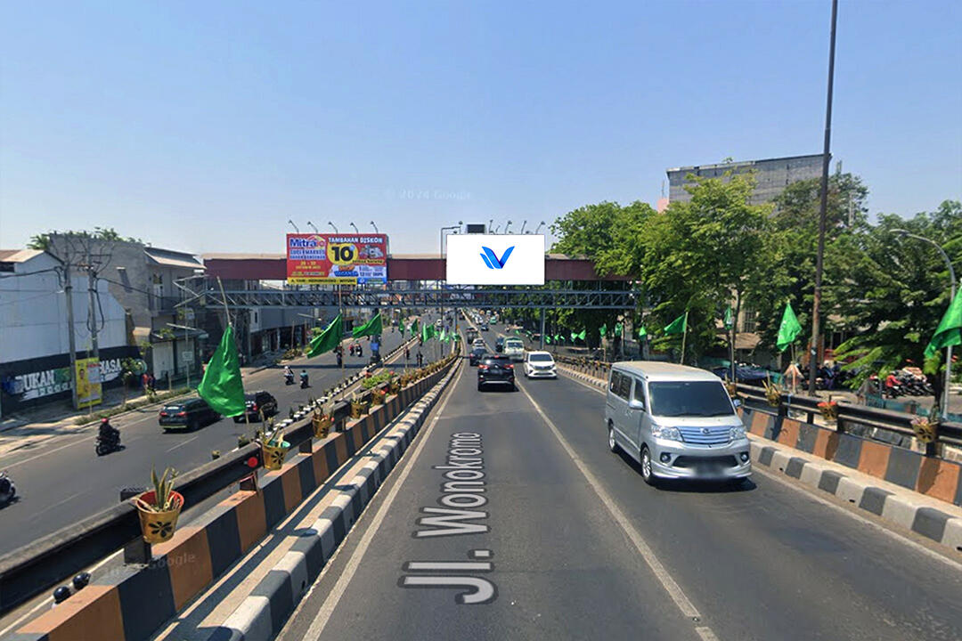 Billboard Jl. Wonokromo Flyover (Arah Menuju Basuki Rahmat), Surabaya