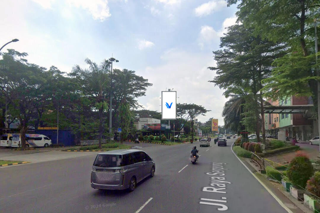 Billboard Jl. Pahlawan Seribu BSD City, Tangerang Selatan