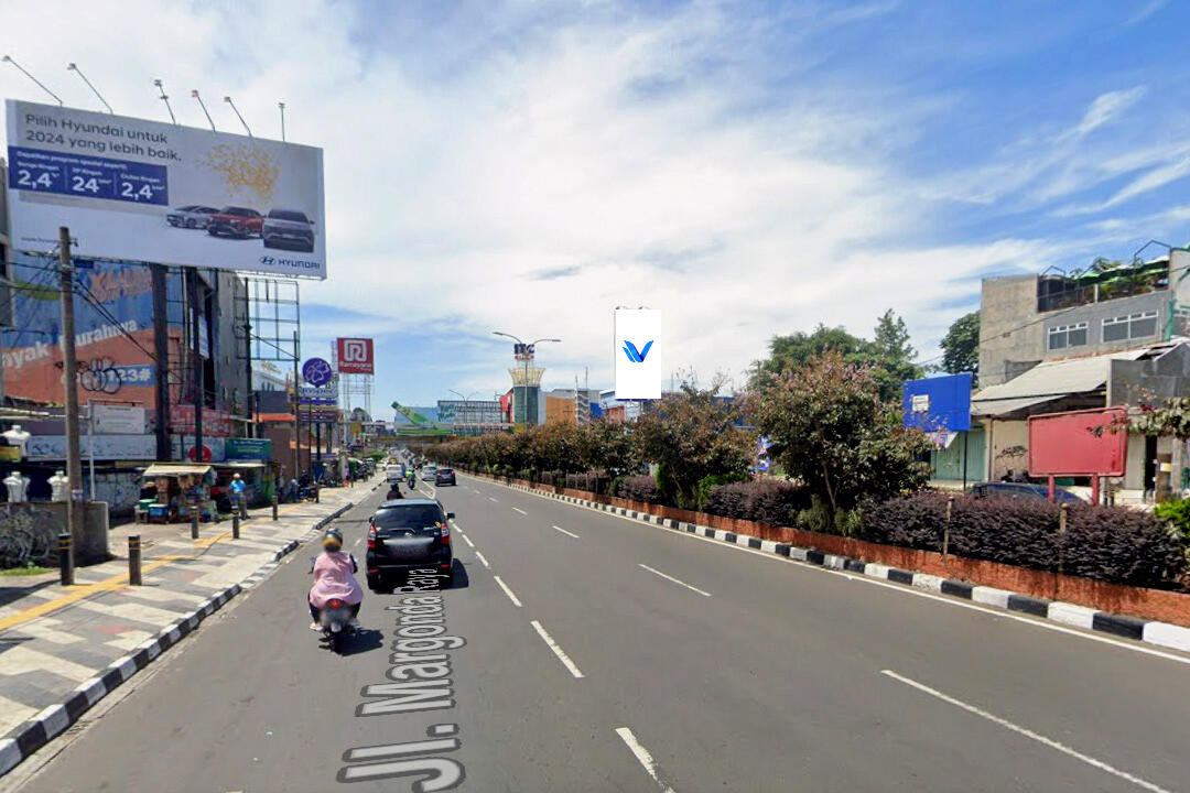 Billboard JL. Margonda Raya - Mobil88, Depok