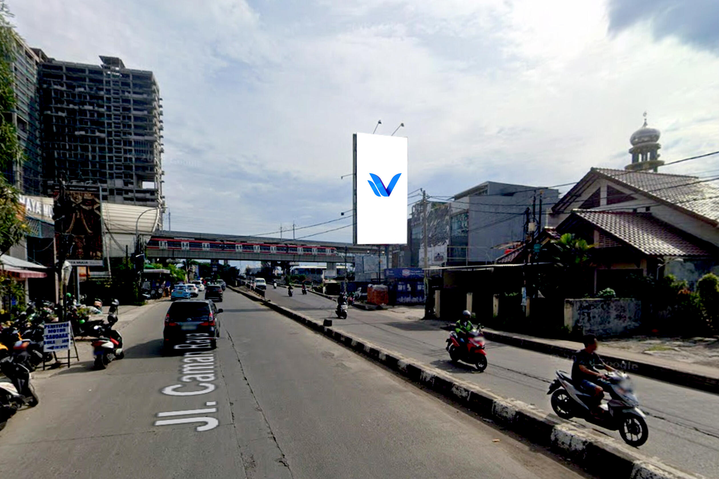 Billboard Jl. Caman Raya (Depan LRT Cikunir 1 ) B, Bekasi