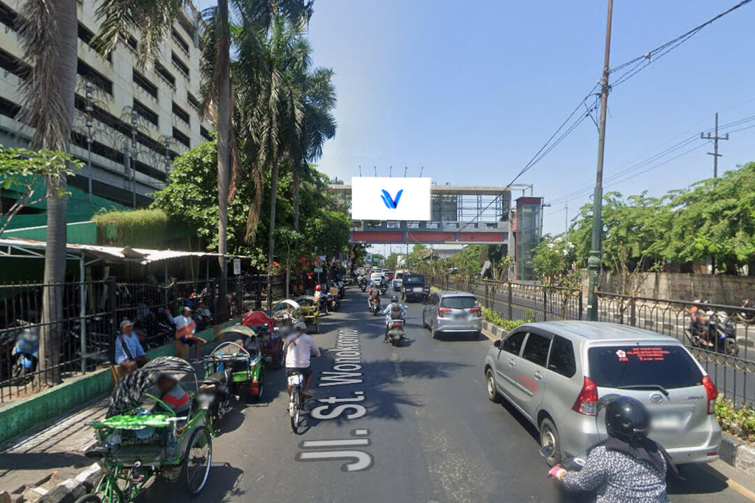 Billboard JPO Jl. Wonokromo (Depan DTC), Surabaya
