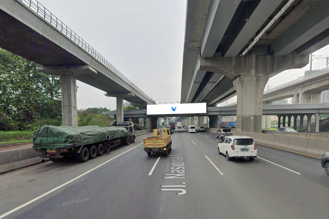 Billboard Tol Jakarta Cikampek KM.13+500 A, Bekasi