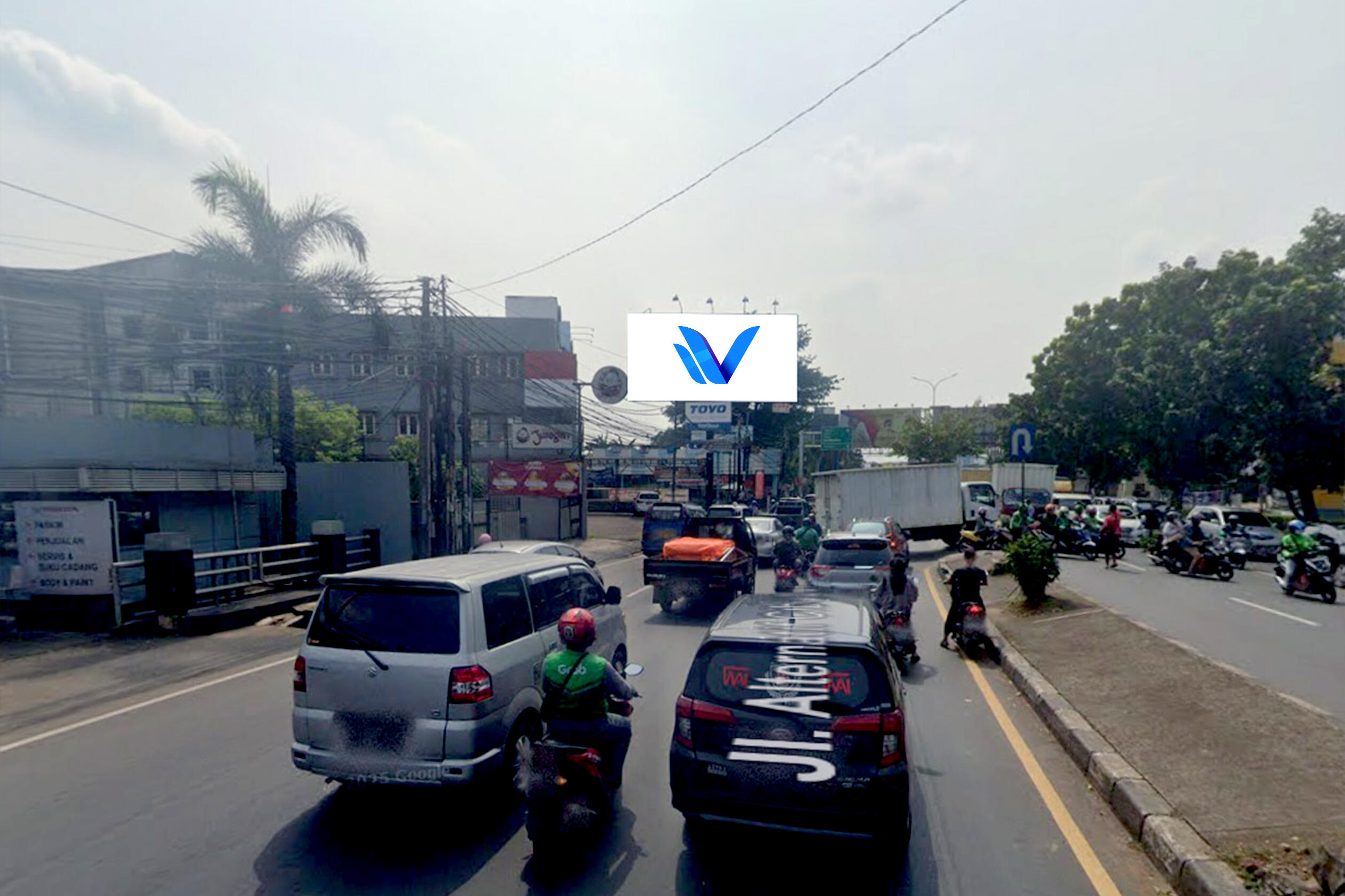 Billboard Jl. Trans Yogi Cibubur Bekasi, Bekasi