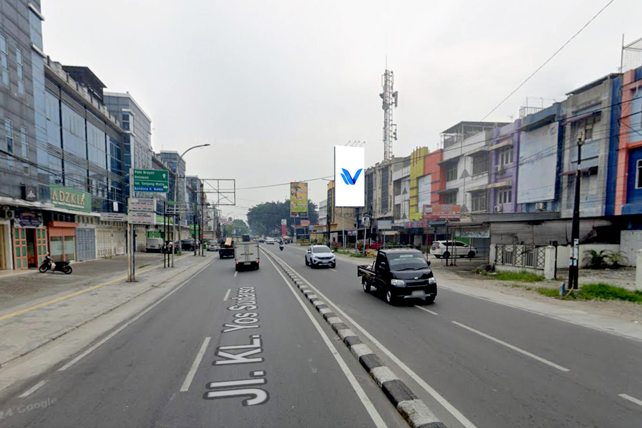 Billboard Jl. Yos Sudarso Simp Jl. Bilal, Medan
