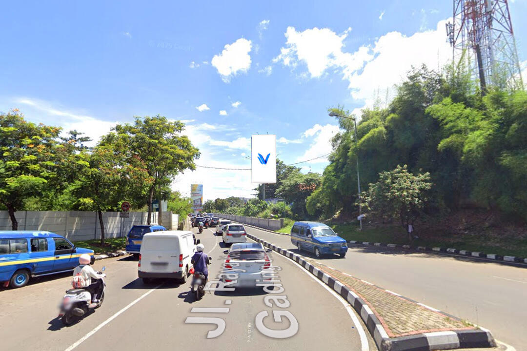Billboard Jl. Raya Kelapa Gading Utara. ( Jembatan Gading Serpong ), Tangerang Selatan