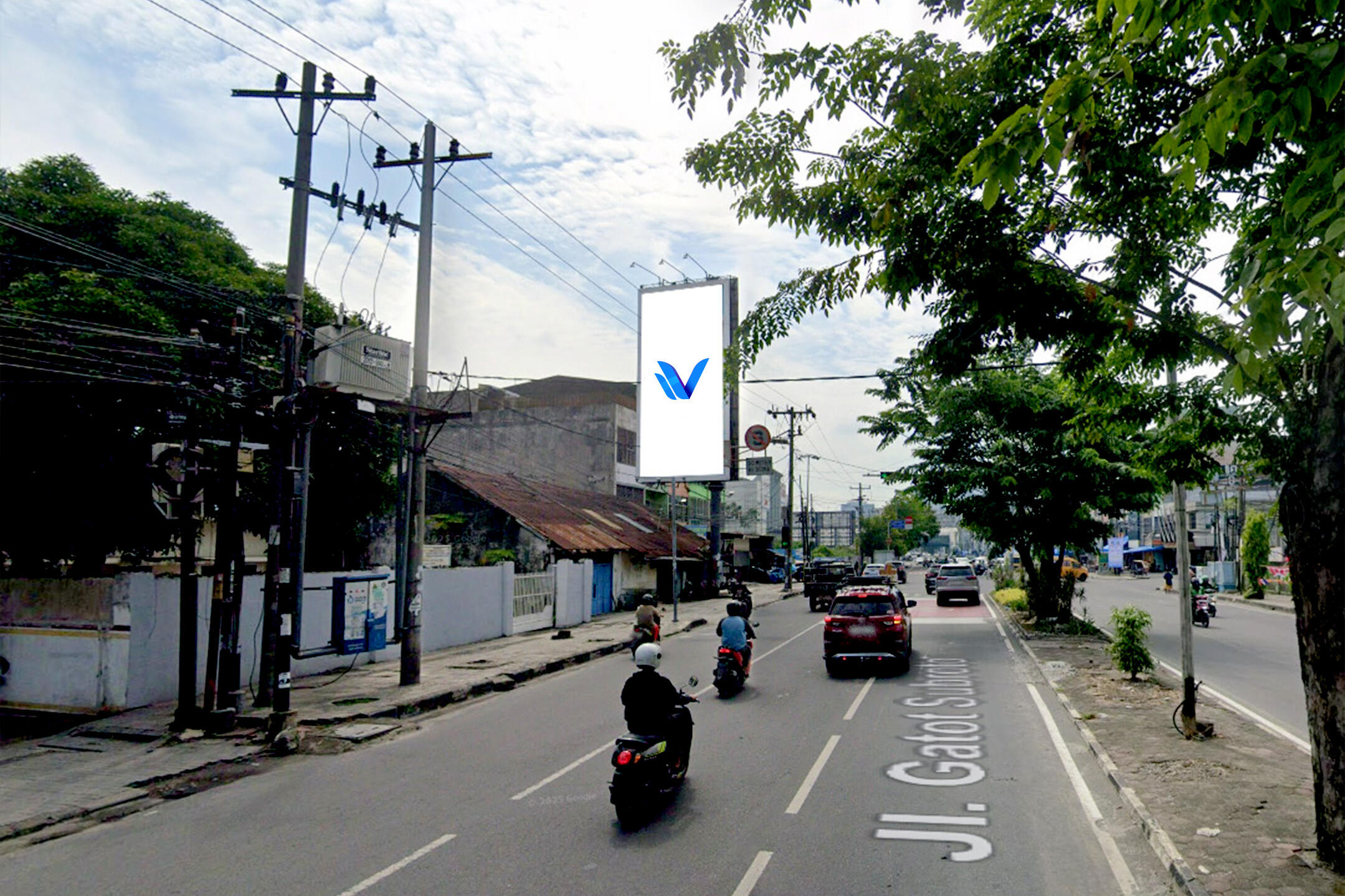 Billboard Jl. Gatot Subroto (Sp. Iskandar Muda), Medan