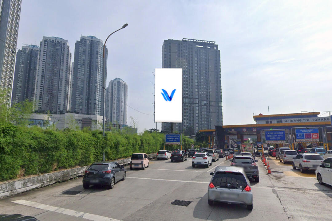 Billboard Gerbang Tol Tomang, Jakarta Barat