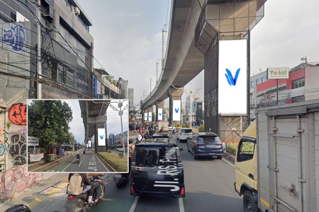 Billboard STATIC FATMAWATI – SET 5 JL. RS Fatmawati Raya, Cilandak, Jakarta Selatan