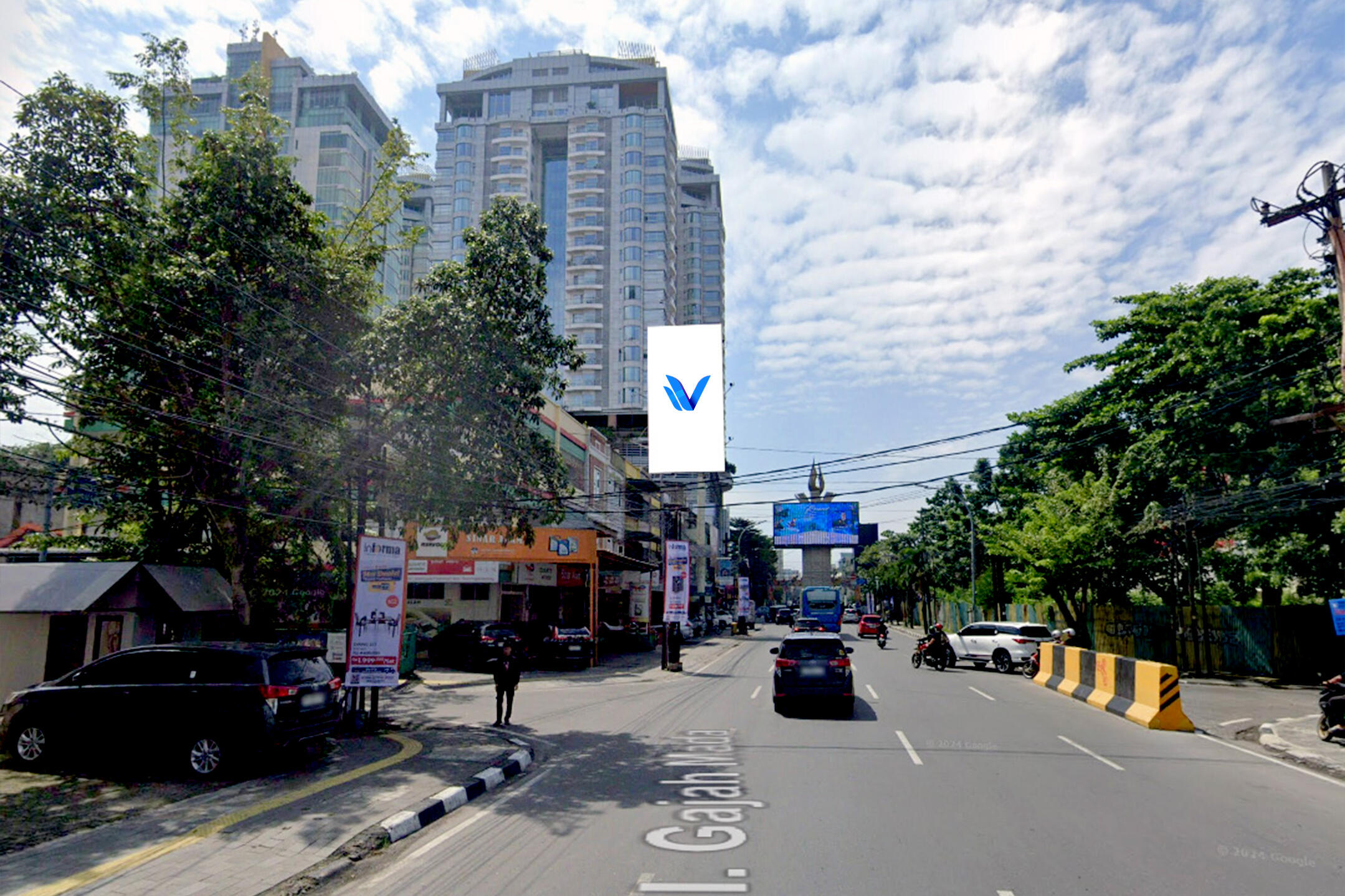 Billboard Jl. Gajah Mada (Simpang S. Parman), Medan