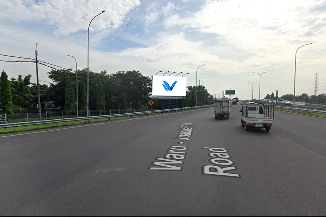 Billboard Juanda - Waru Tol KM 00+700, Surabaya