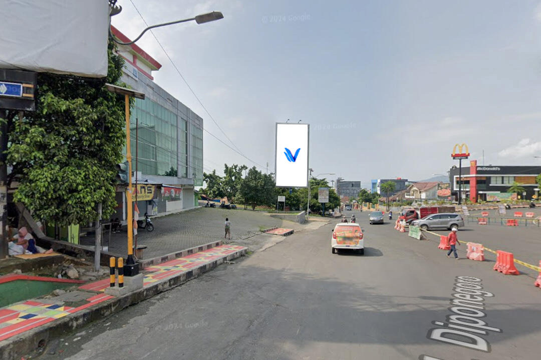 Billboard JL. P. DIPONEGORO TAMAN KOTA LUNGSIR KANTOR SATPOL PP, BANDAR LAMPUNG