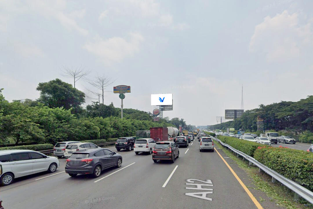Billboard Tol Jakarta Tangerang km 14 + 600B, Tangerang