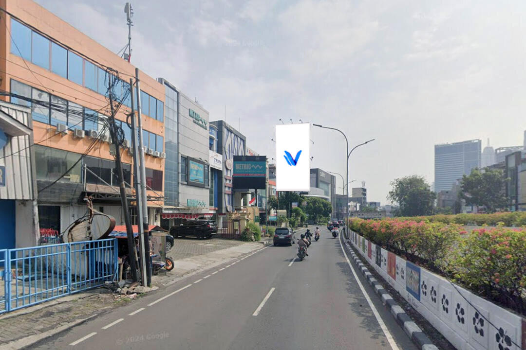 Billboard Jl. Sultan Iskandar Muda (Ruko Sentra Arteri Mas), Jakarta Selatan