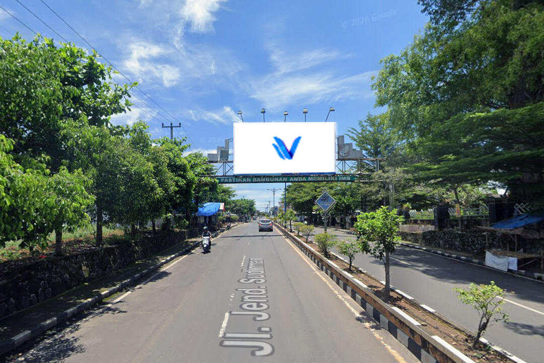 Billboard JI. Jendral Sudirman (Rumah Dinas DPRD Kota Bumi) Lampung Utara - Lampung