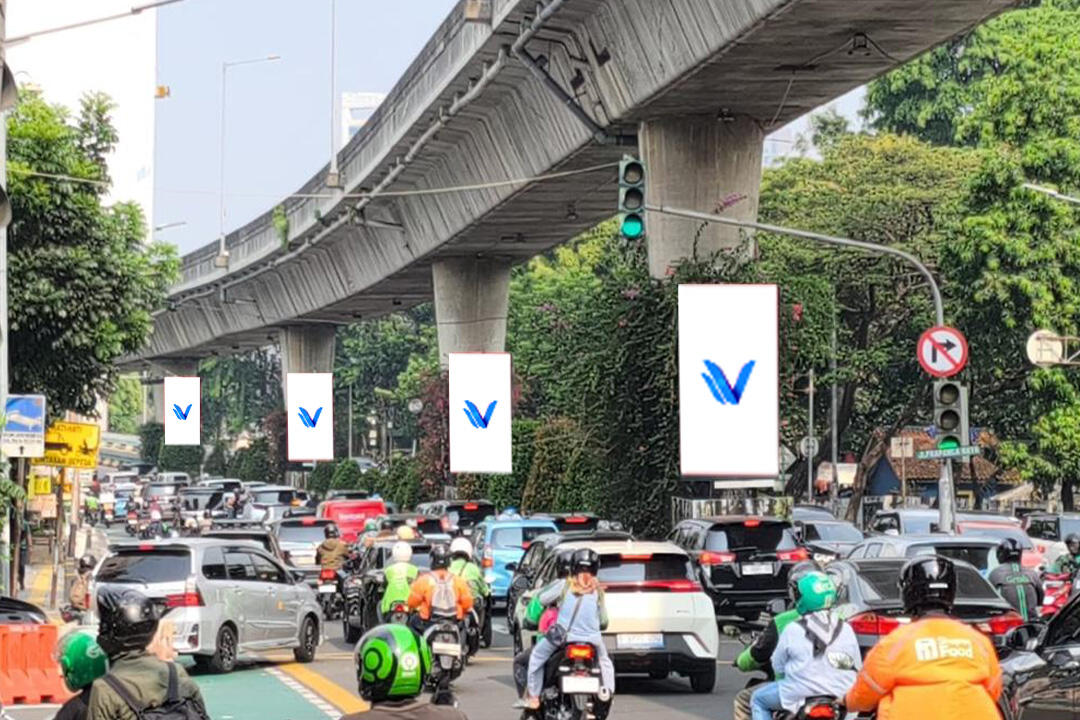 Videotron Pillar Antasari, Jl. Prapanca, Jakarta Selatan