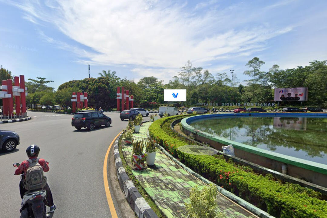 Videotron Bundaran universitas tanjungpura, Jl. Ahmad Yani, Pontianak
