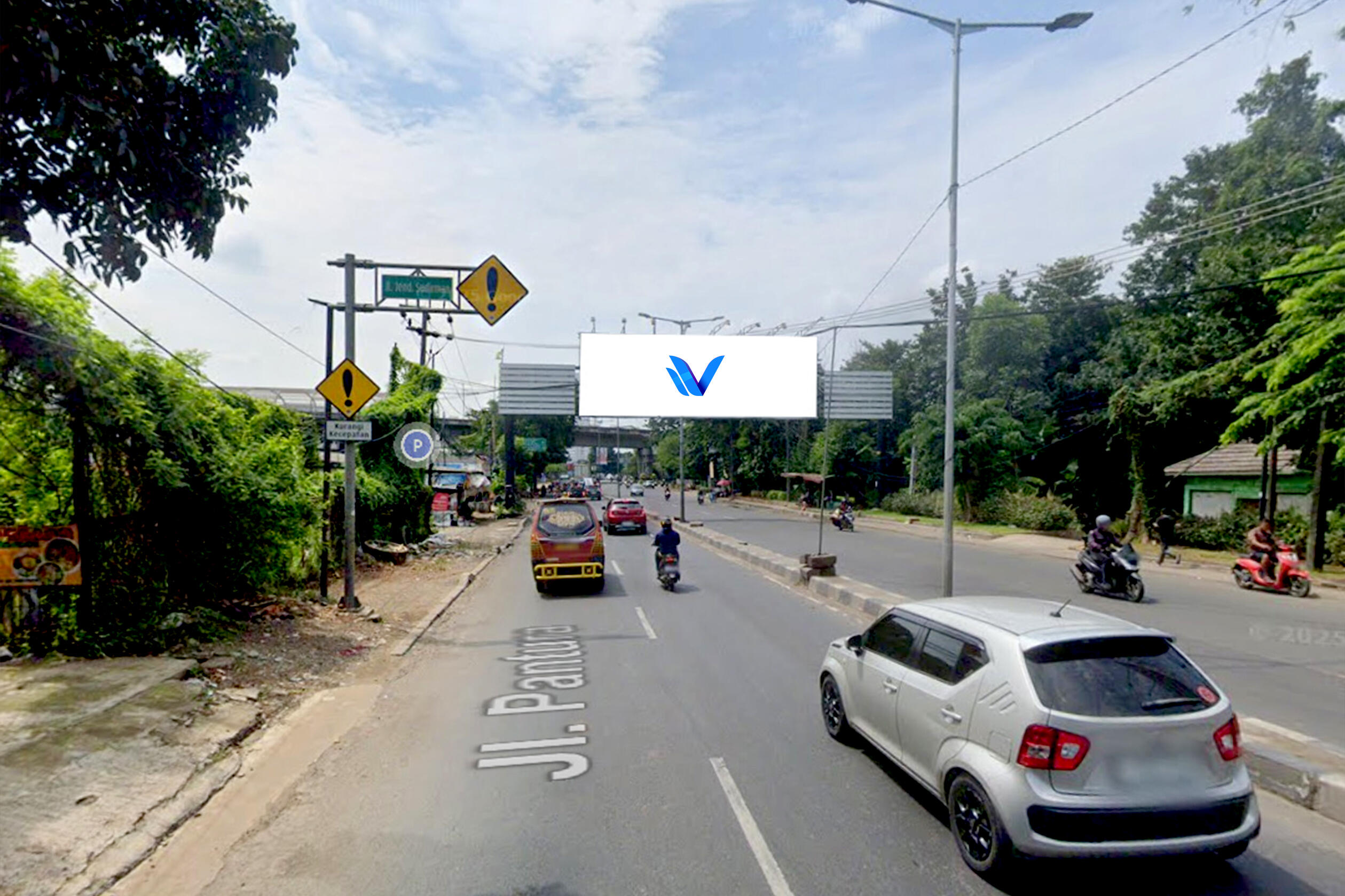 Billboard JL. Jend. Sudirman (Samping GOR), Bekasi